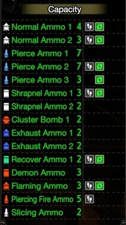 araknaboom heavybow ammo info mhr 250px