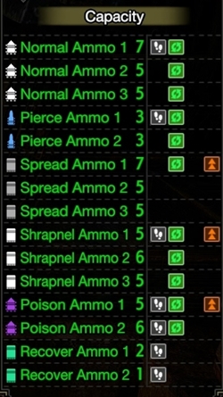 bullet rain (viper)+ 2 lightbow ammo info mhr 250px