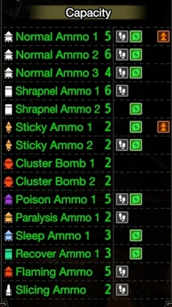 grenade revolver+ lightbow ammo info mhr 250px