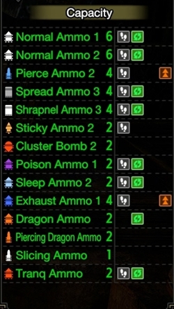 la lumiere lightbow ammo info mhr 250px