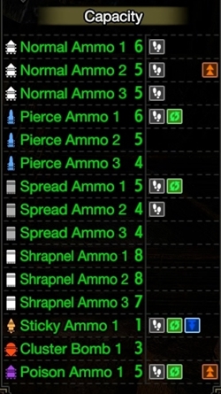 lord redeemer's iron lightbow ammo info mhr 250px