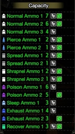 peace bringer lightbow ammo info mhr 250px