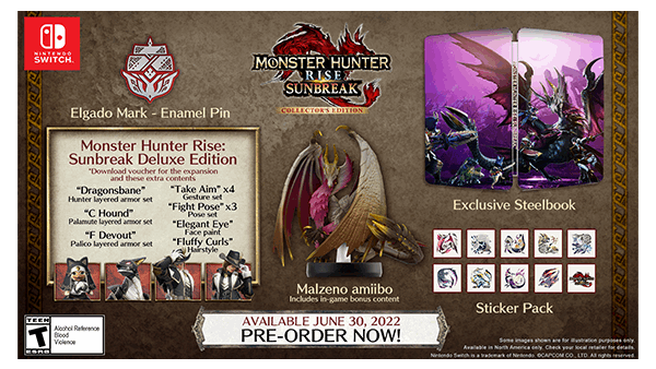 sunbreak collectors edition game editions monster hunter rise wiki guide